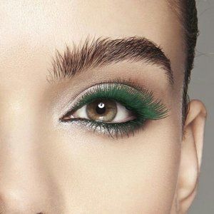 NEW Avon HIGH VOLTAGE Mascara Forest Green Dark Deep Green